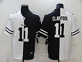 Nike Steelers 11 Chase Claypool Black And White Split Vapor Untouchable Limited Jersey Dzhi Dzhi,baseball caps,new era cap wholesale,wholesale hats